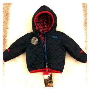 North Face brand new  Infant Blue Jacket
